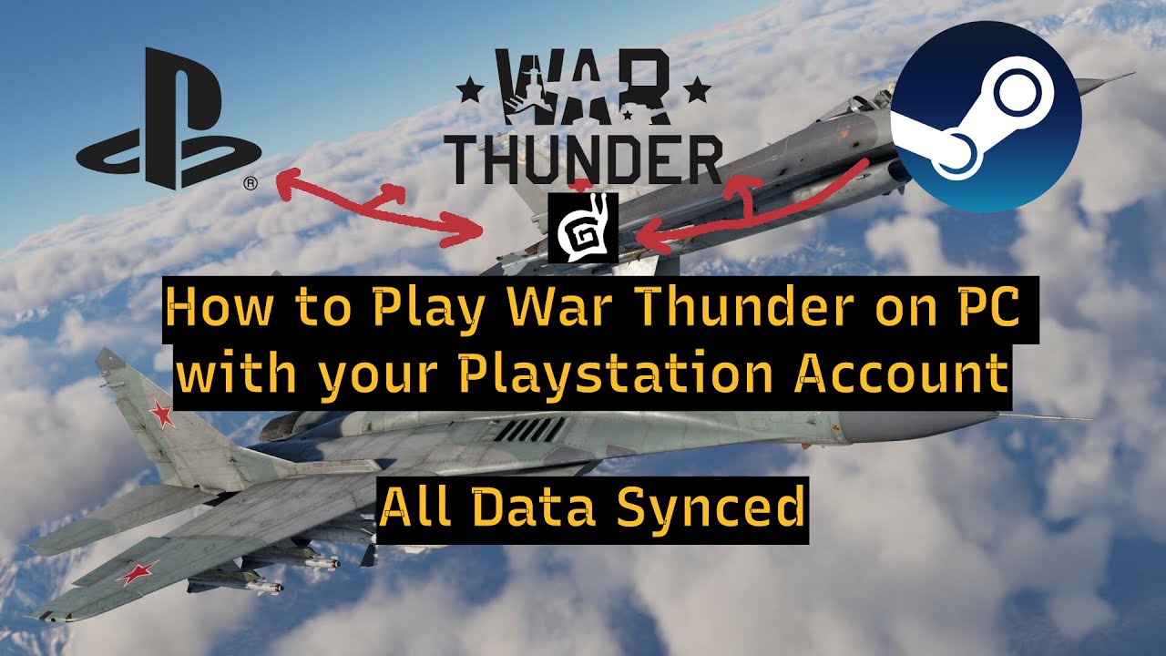 How to Play War Thunder on PC with your Playstation/Xbox Account (WITHOUT CONTACTING SUPPORT)