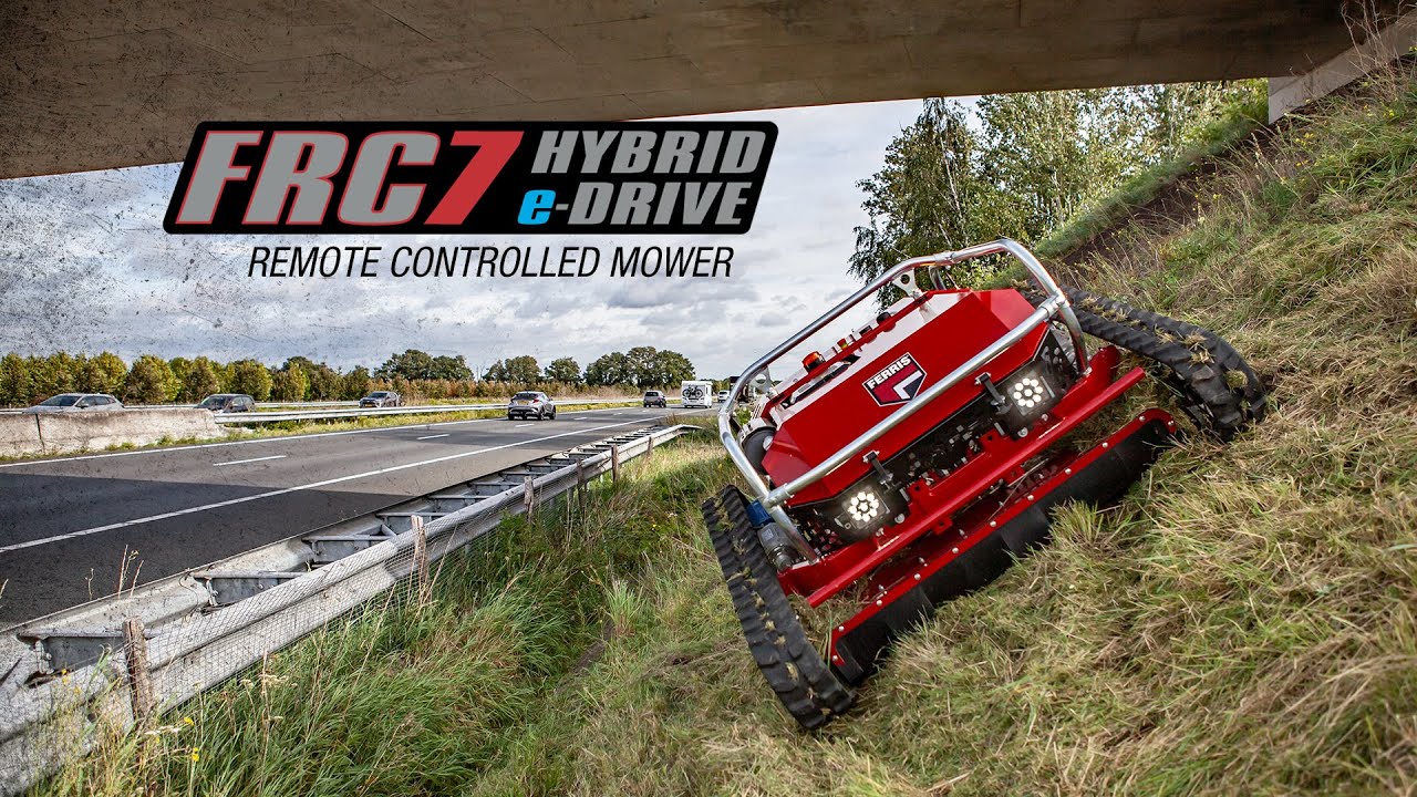 Meet the Ferris FRC7 | Safe & Efficient Remote Controlled Mowing on Steep Slopes
