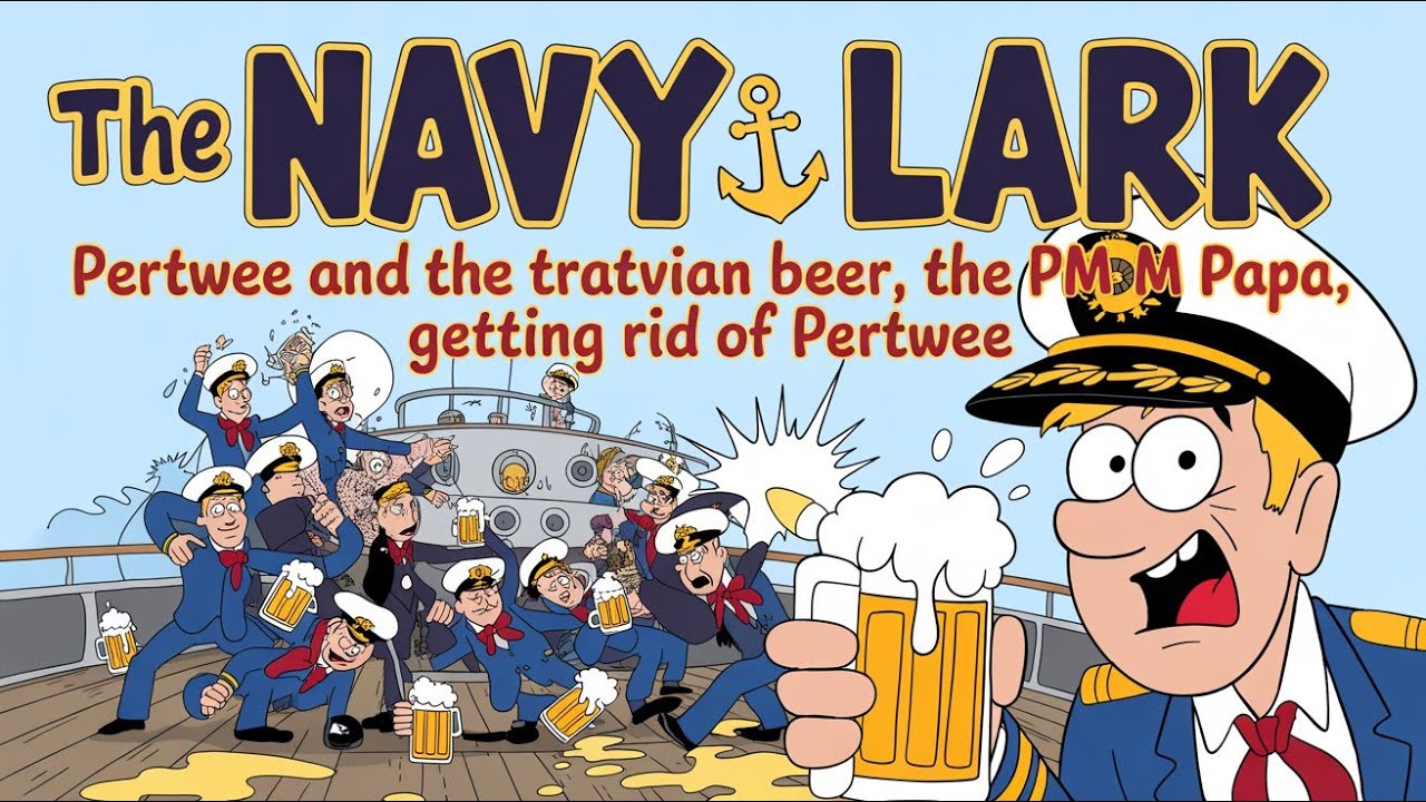 The Navy Lark - Pertwee And The Tratvian Beer, The PM Papa, Getting Rid Of Pertwee | Radio Comedy