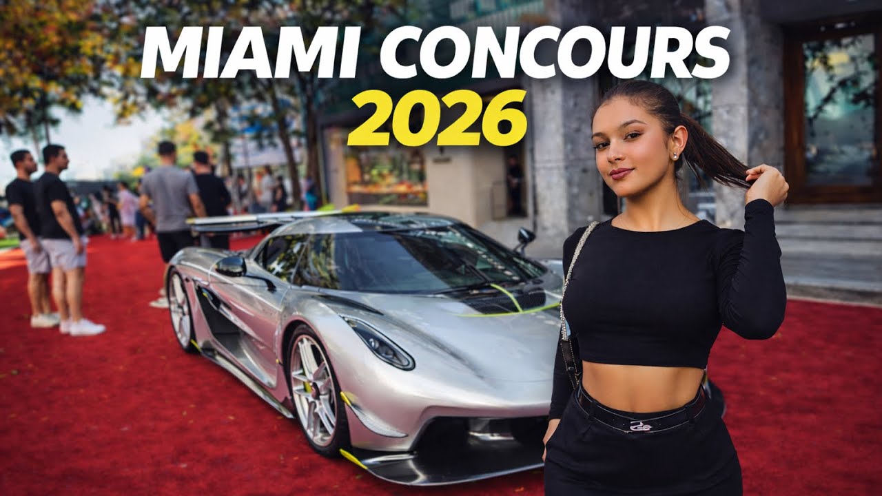 Miami Concours 2026 Design District | Insane Supercars & Rare Hypercars in 4K [ FULL TOUR ]