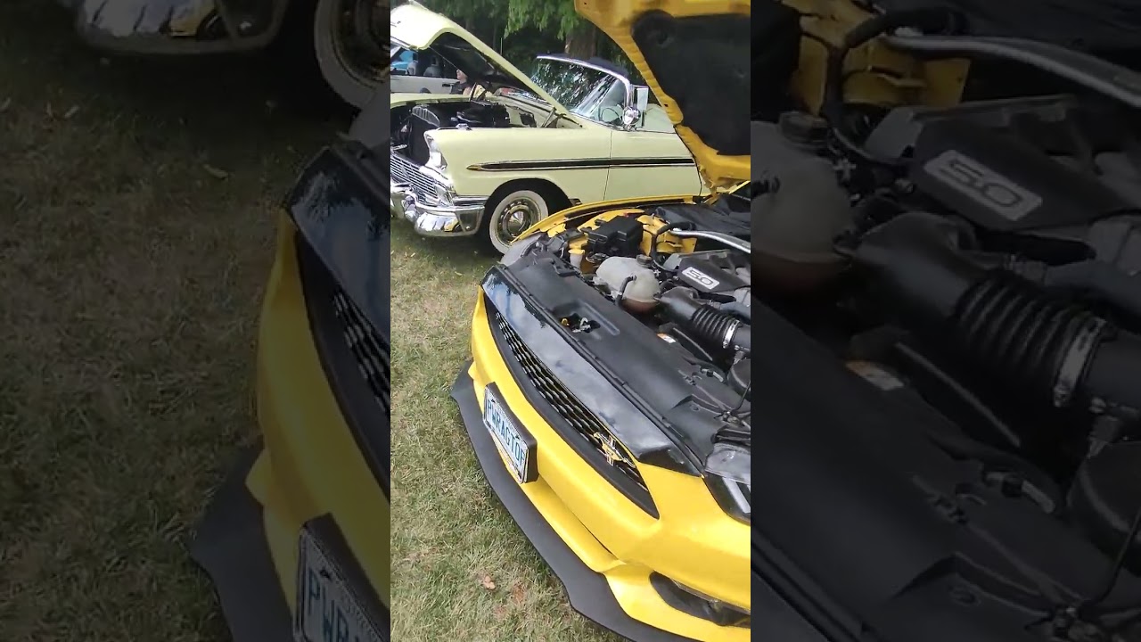 Car Show At Ribfest Guelph Ontario Canada
