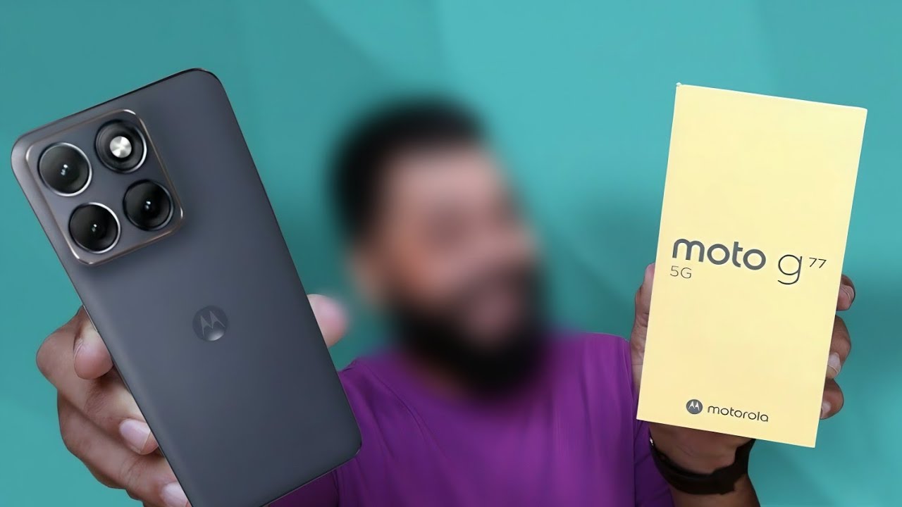 Moto G77 5G Unboxing, launch date & first look