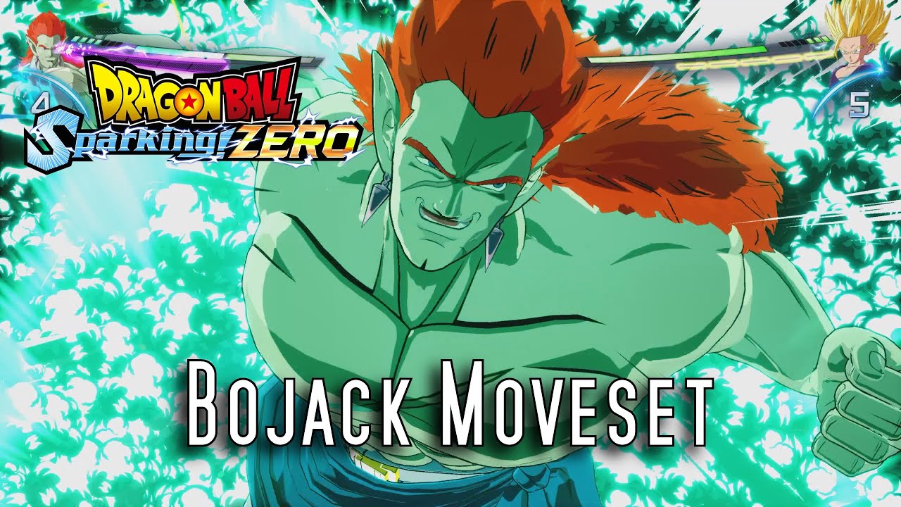 Dragon Ball Sparking ZERO БоДжек Движения