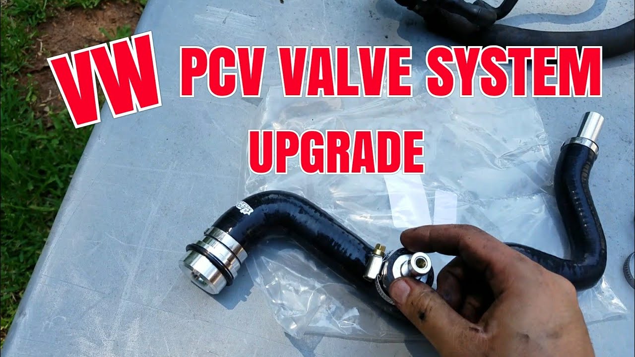 Vw pcv valve system upgrade jetta 1.8t gti 1.8t audi 1.8t