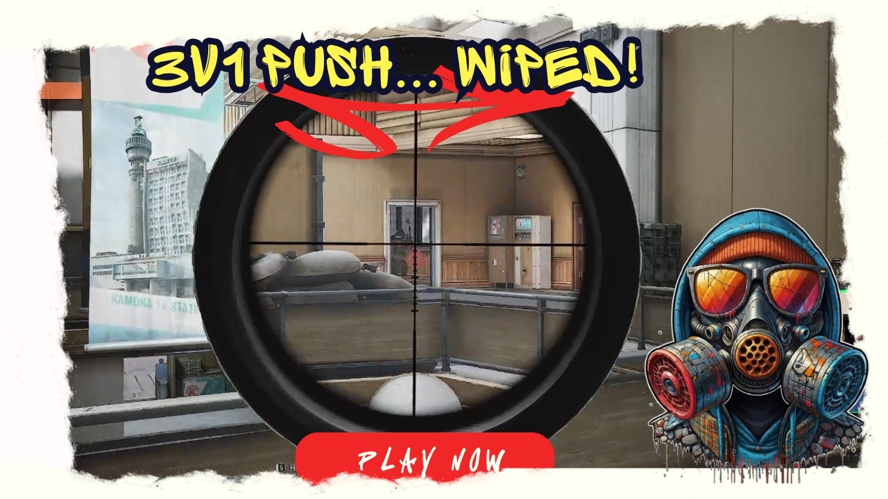 They Pushed Me 3v1 in Forbidden TV Station... Their BIG Mistake (Random Fill)