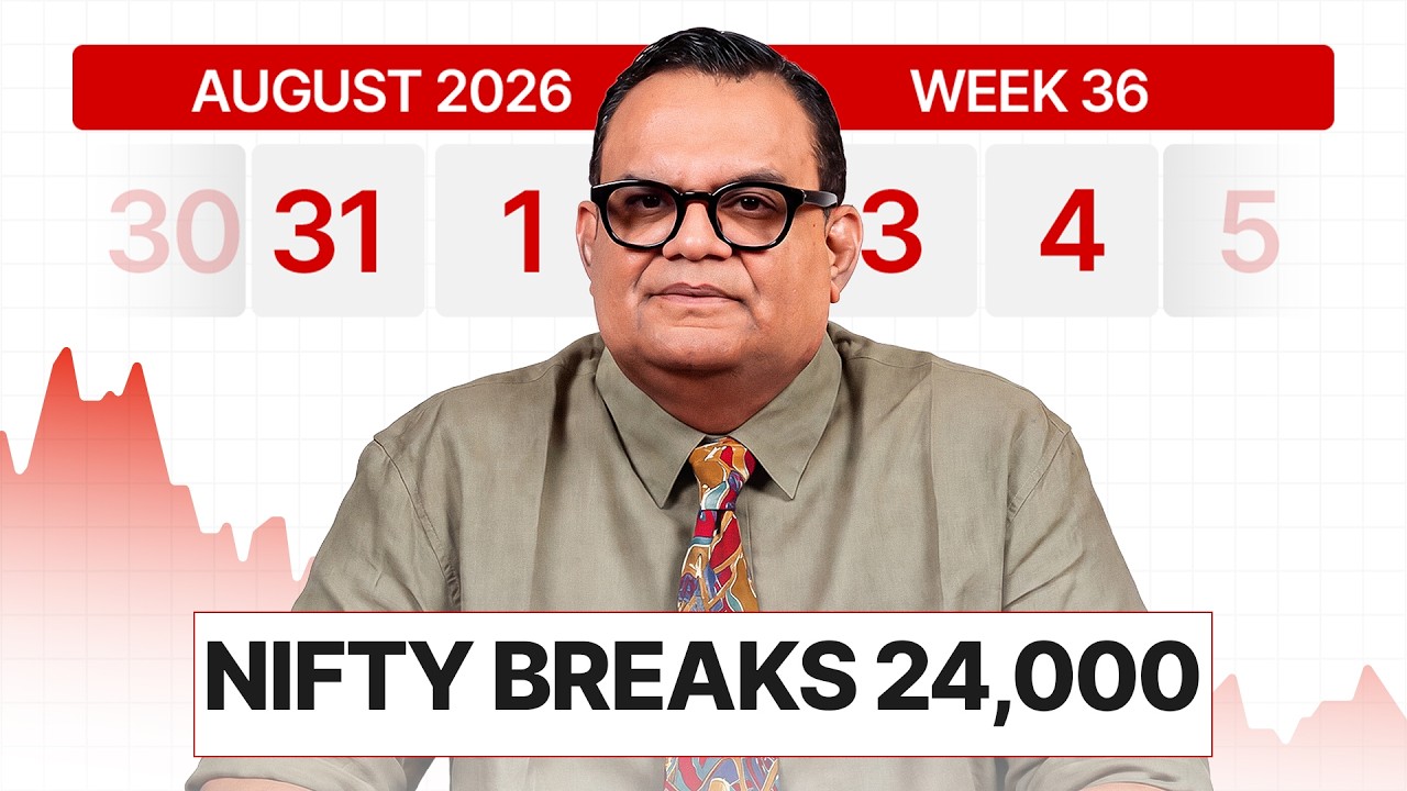Weekly Market Metrics | Week 36 (31 Aug&ndash;4 Sep 2026) | NIFTY Falls Below 24,000