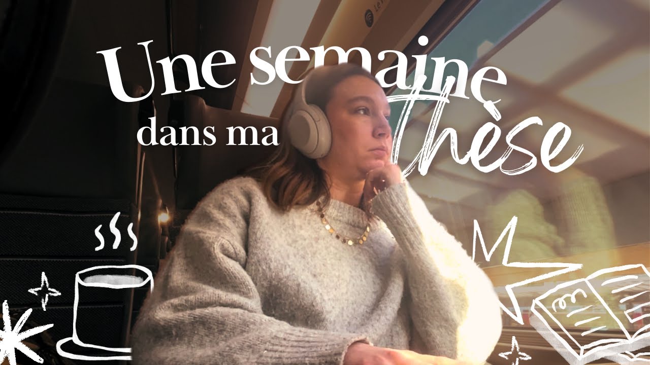 Doutes et angoisses de d&eacute;but d'ann&eacute;e | Vlog de th&egrave;se #1