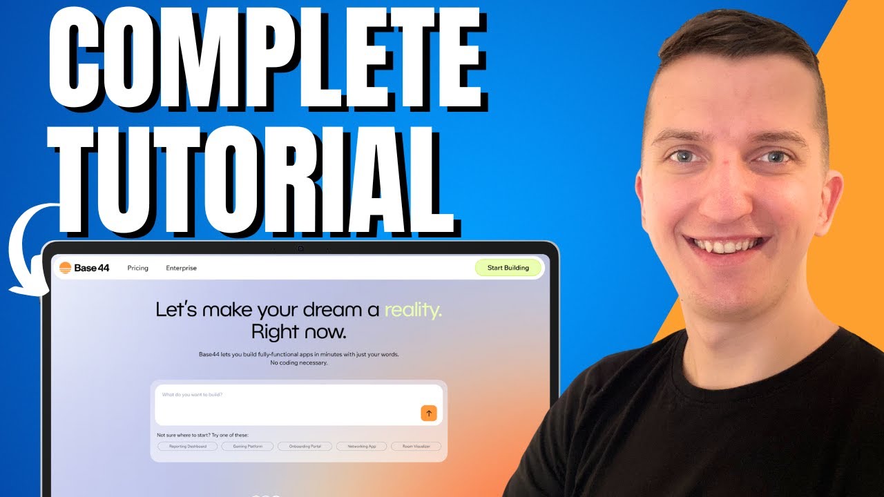 How To Use Base44 - Base44 No Code Platform Tutorial For Beginners