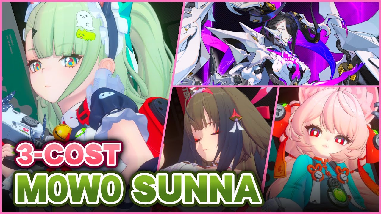 M0W0 Sunna Showcase with Ye Shunguang (3 Cost Team) | Double Support with ZHAO | Zenless Zone Zero