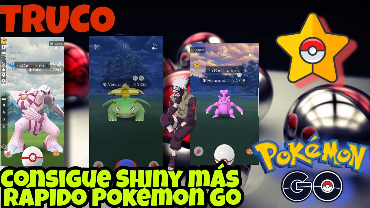 🚨TRUCOS Para encontrar shiny Pokémon Go🚨 Aumenta la probabilidad de tener shiny PGSharp Pokémon Go