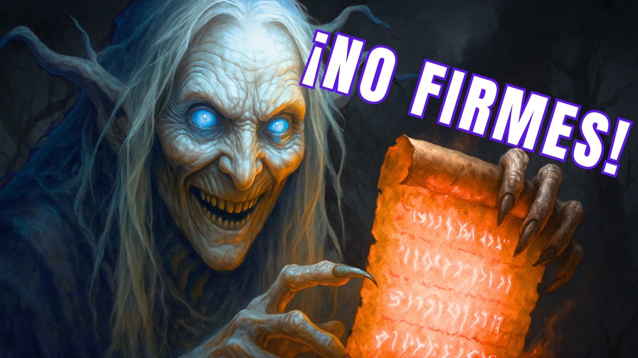 !Nunca firmes este pacto! Lore sobre las BRUJAS (D&D)