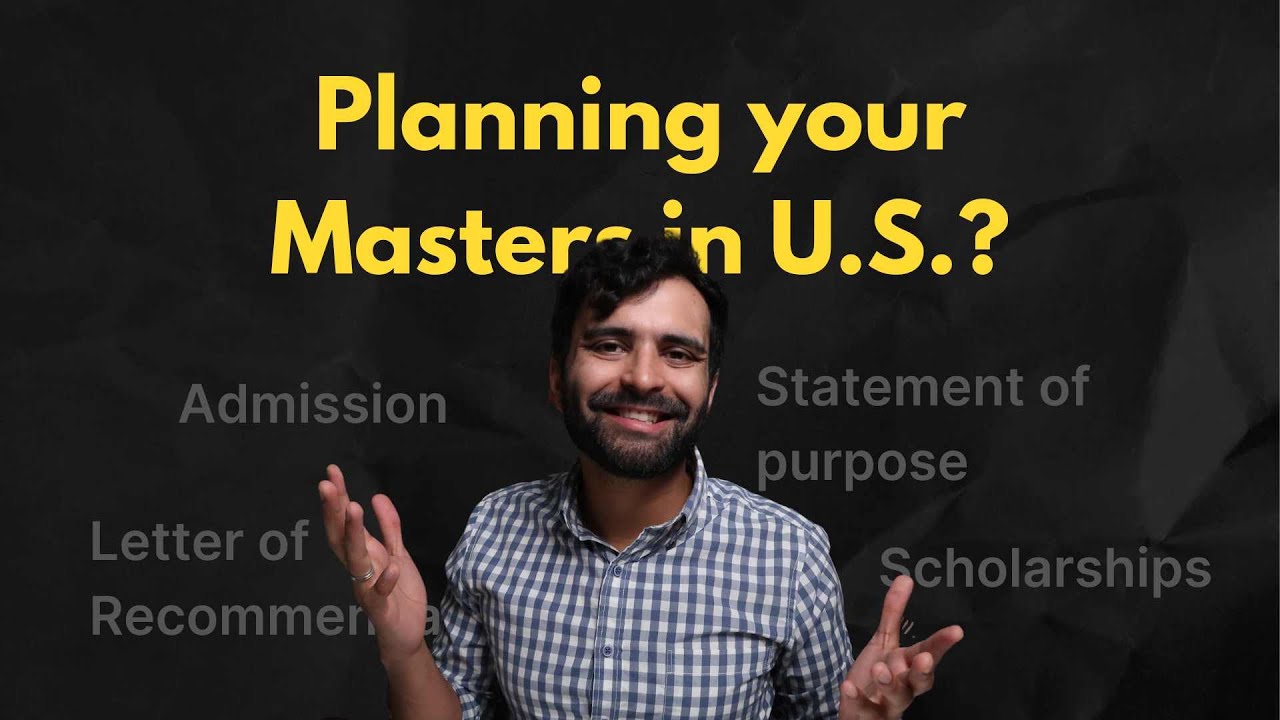 Planning your masters in US? Watch this! 🇺🇸