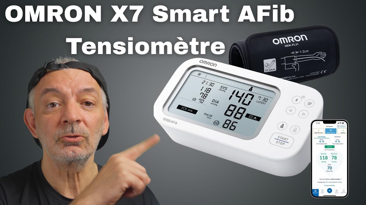 Tension artérielle ? Avis tensiomètre Omron X7 Smart - Pour contrôler sa tension à la maison