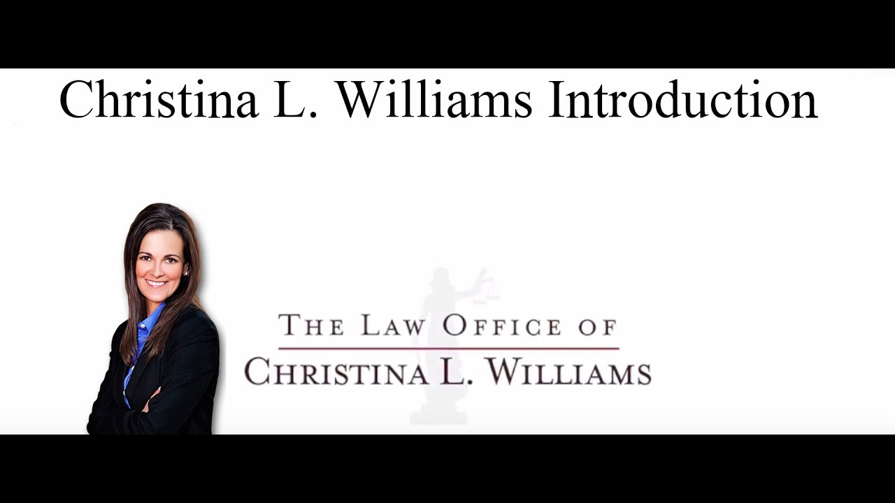 Christina L. Williams Introduction - Wyoming and South Dakota Criminal Defense Attorney