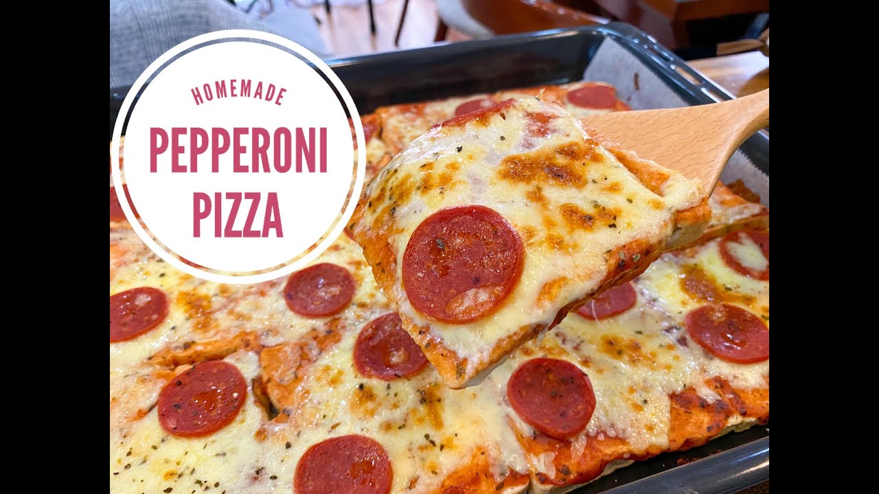 Home made PEPPERONI PIZZA | Using Tasty Bread | Kids will love this! Ep.#5