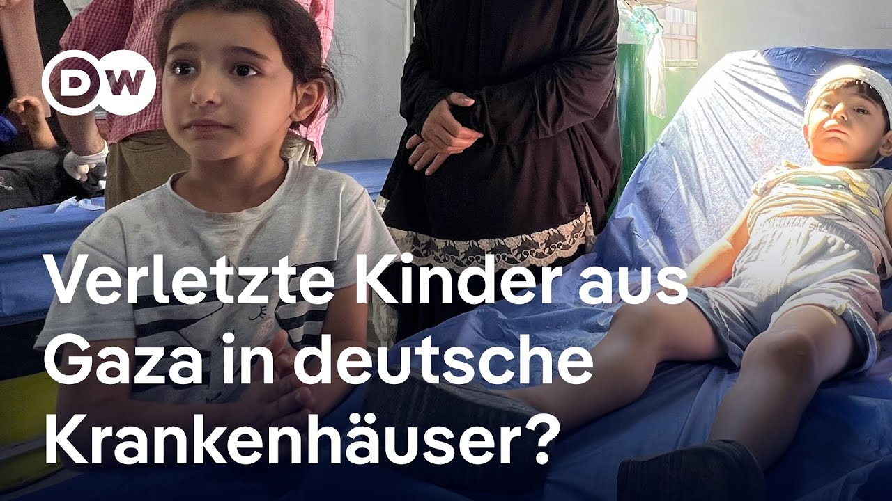 Warum verletzte Kinder aus Gaza nicht in deutschen Krankenhäusern behandelt werden | DW Nachriten