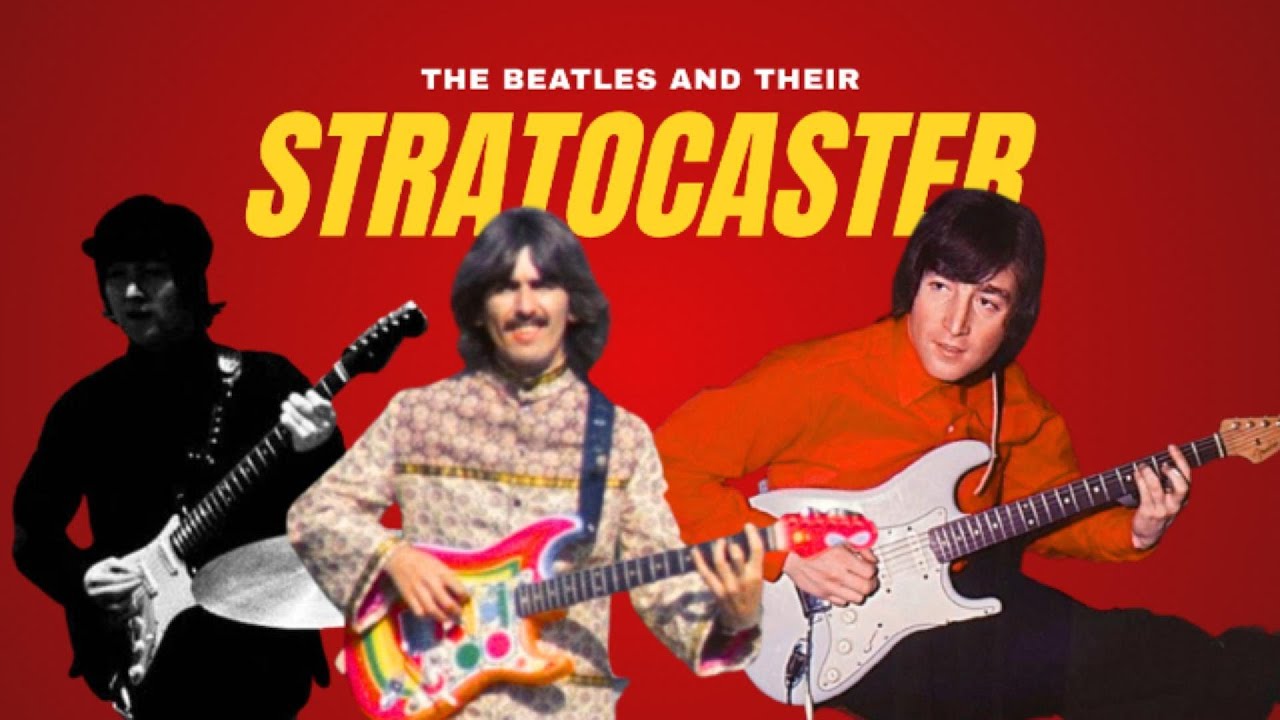 The 3 Fender Strats of The Beatles - And John Lennon's Mysterious Black Strat (Translated)