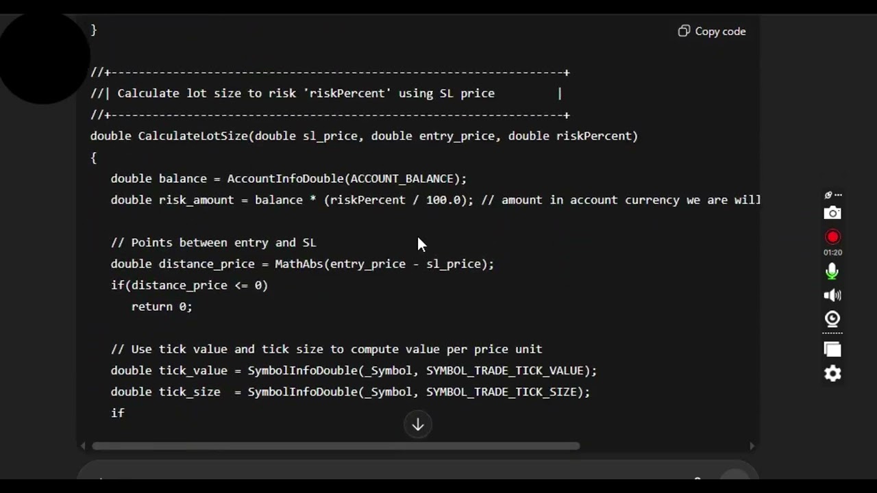 How to create an  MQL5 EA BOT using CHAT GPT