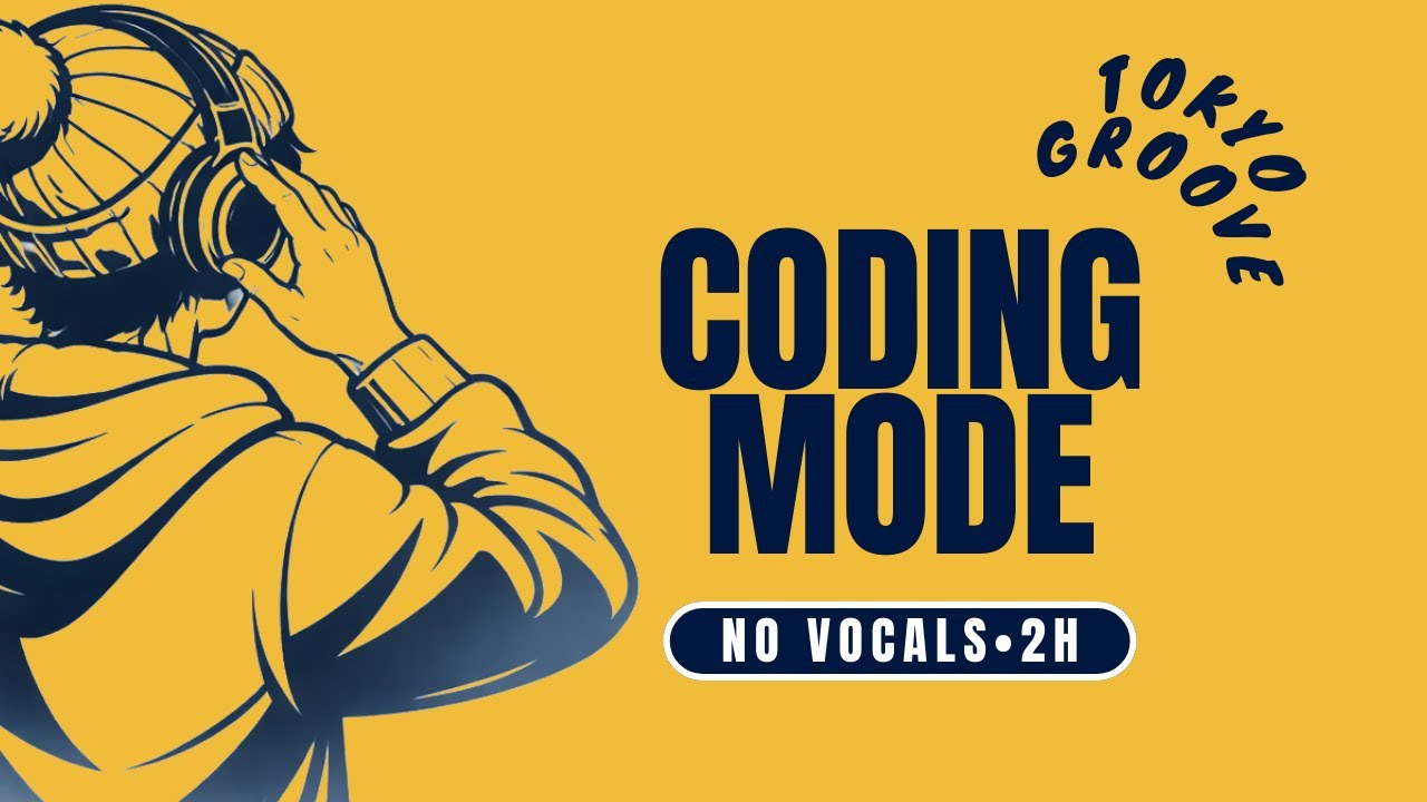 Focus Music for Coding (No Vocals, 2 Hours) | Deep Work Jazzhop — TOKYO GROOVE