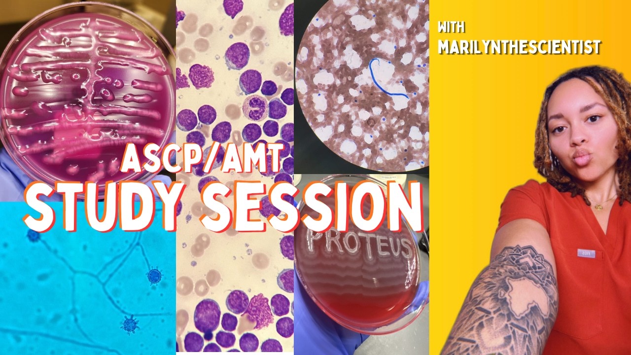 ASCP Study Session: Live Recording with @marilynthescientist