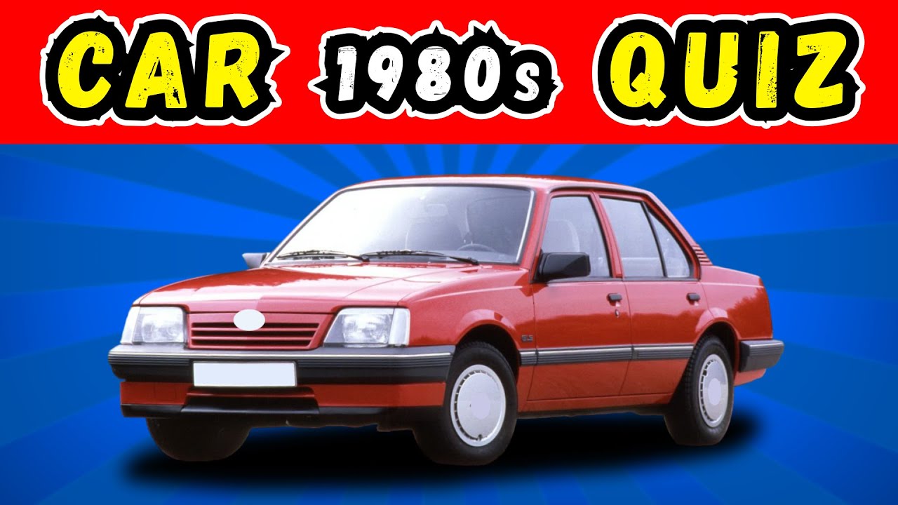 Can You Name These 1980s Cars?