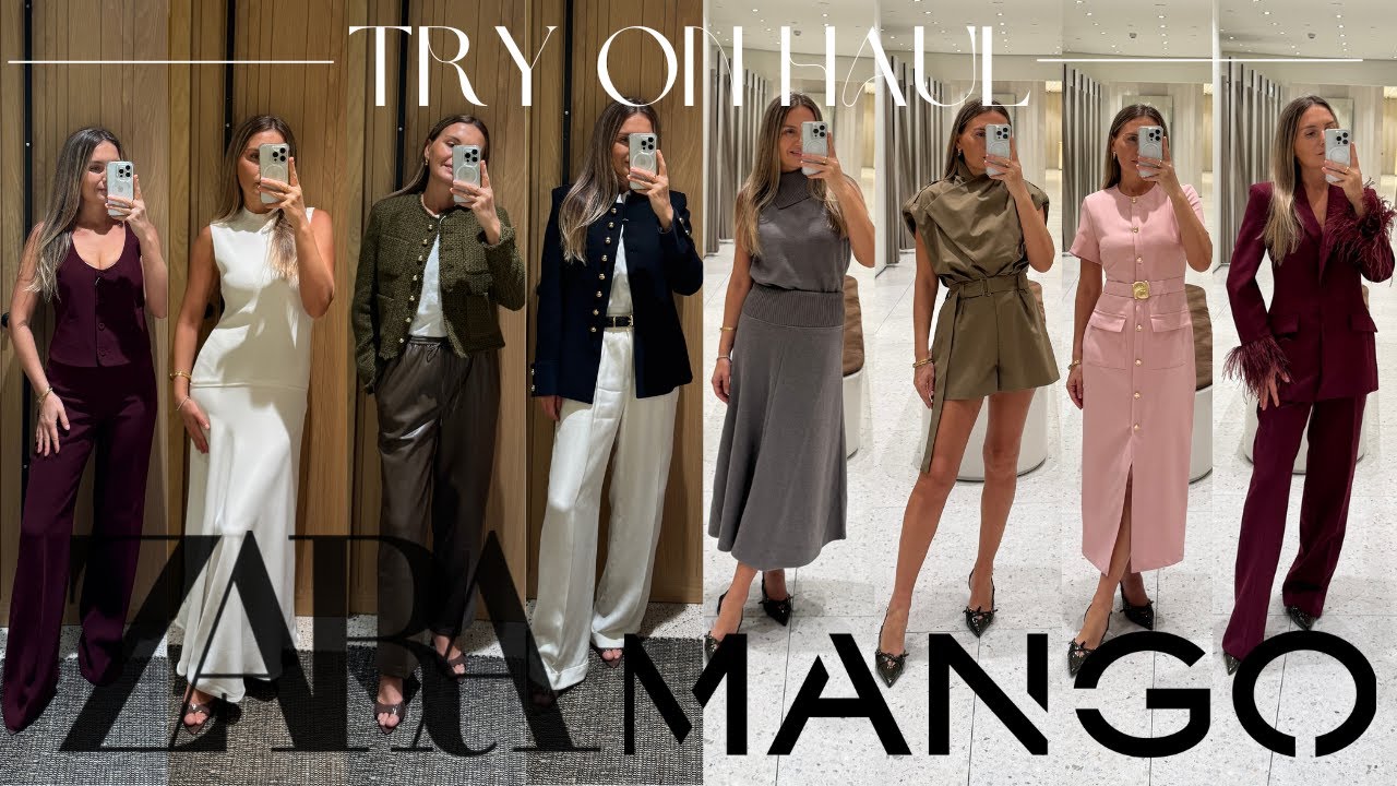 Огромные ZARA и Mango *** | Примерьте HAUL | ***