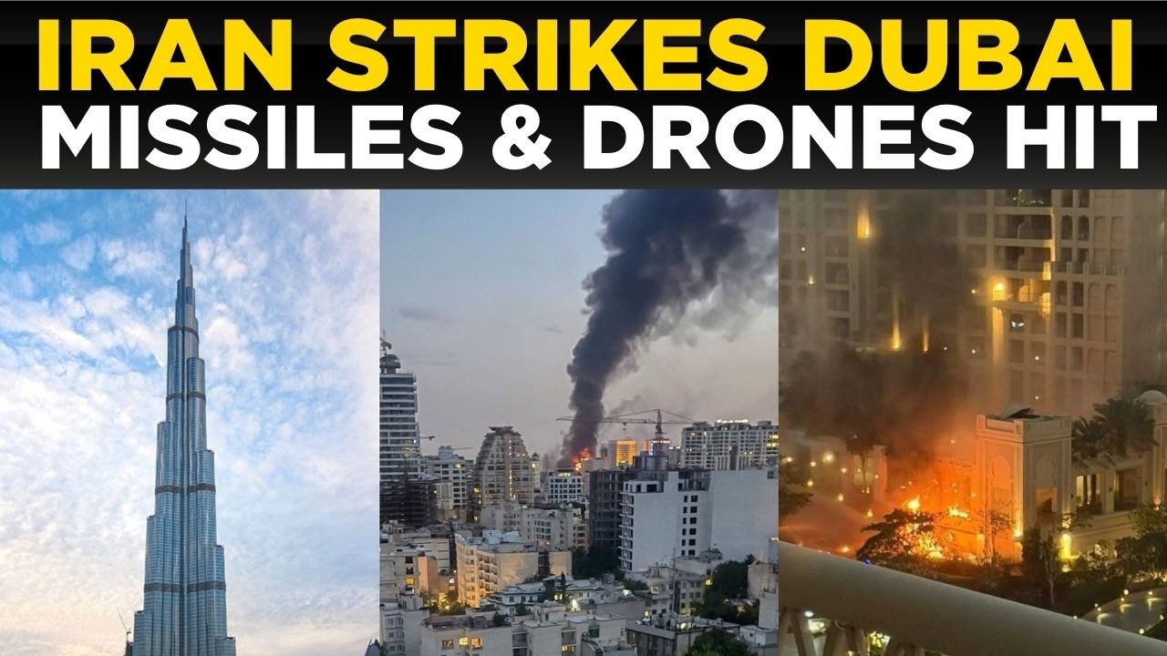 LIVE: Iran Fires Missiles & Drones at Dubai &mdash; Explosions Shake UAE Skies | World News