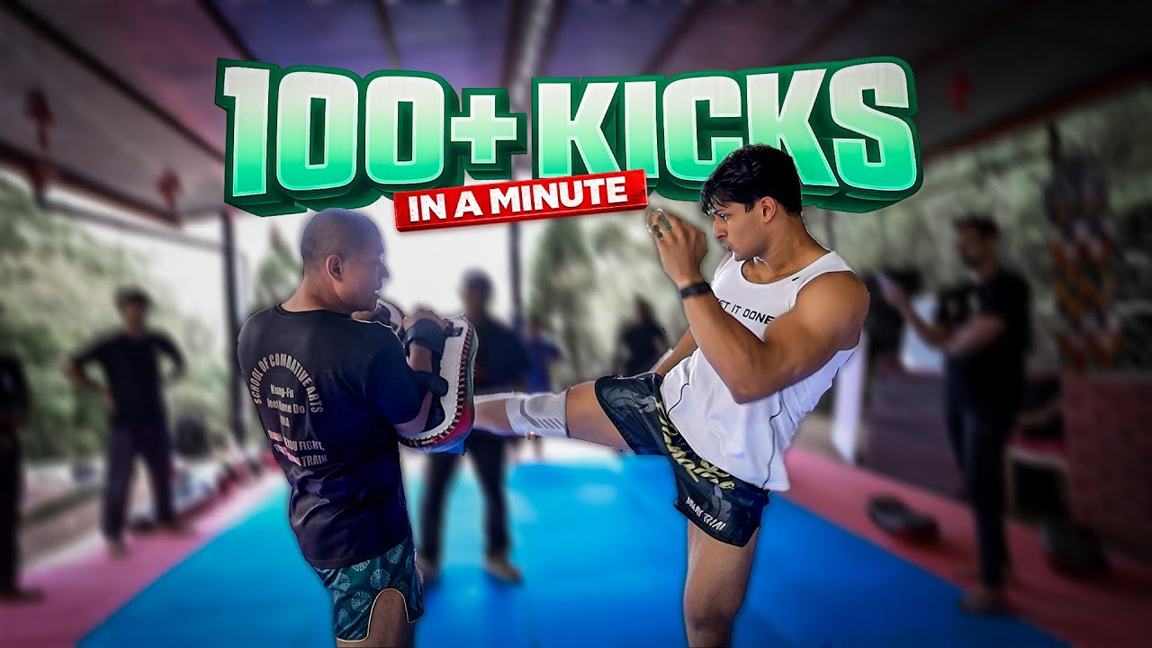 1 Min Kick Challenge | Chinese Wrestling Drills w/ 