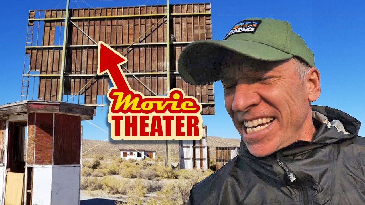 I CAMPED at an ABANDONED Drive-In Theater | STEALTH Backpacking Overnight!