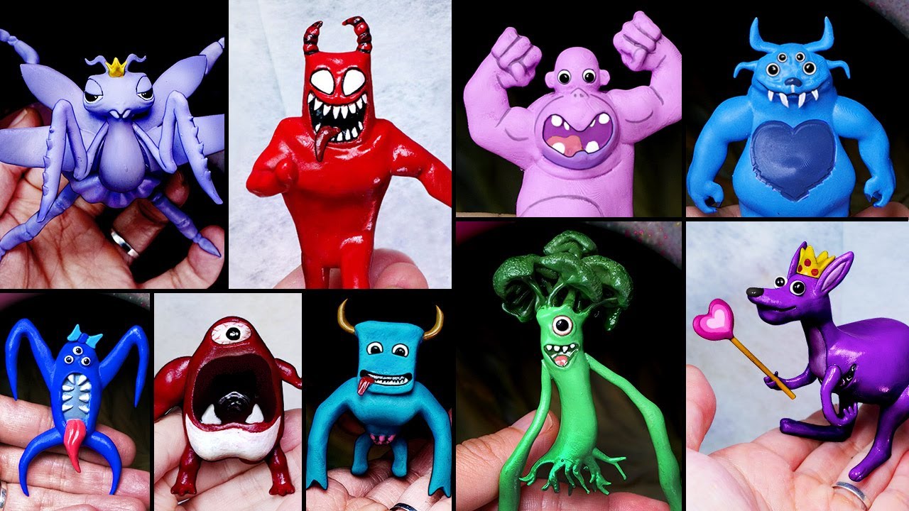 Making Garten of Banban 3 All New Monsters Sculptures Timelapse 2