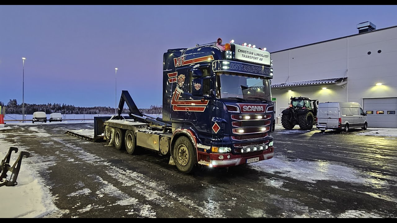 JAKT PÅ VILDSVIN + MASKINFLYTT I SNÖSTORM!!