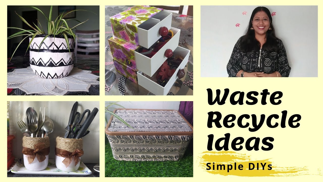 How to Recycle Waste Material-DIY Using Waste Material-Reuse of Plastic Waste MaterialBestOutOfWaste
