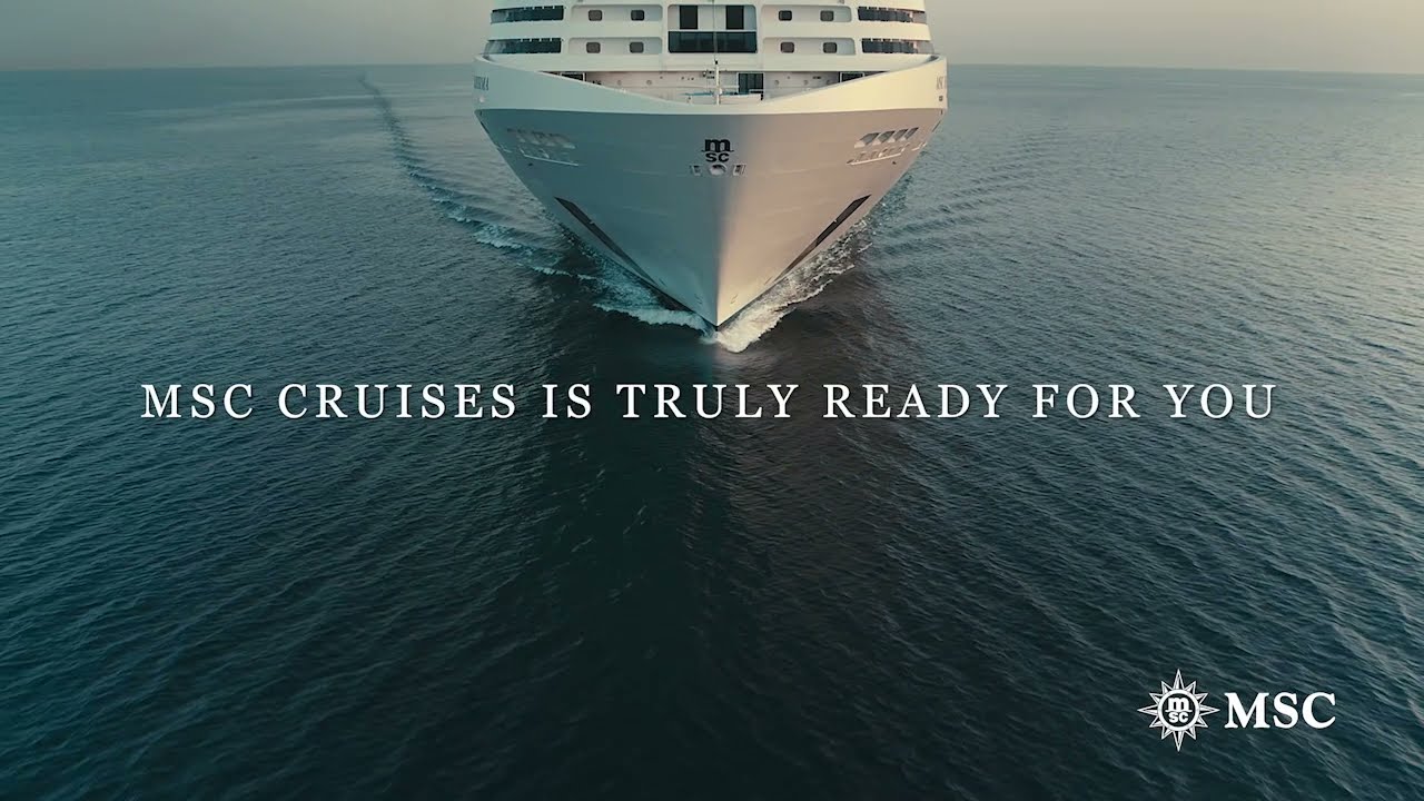 MSC Cruises is truly ready for you. Happy 2022 from all of us.