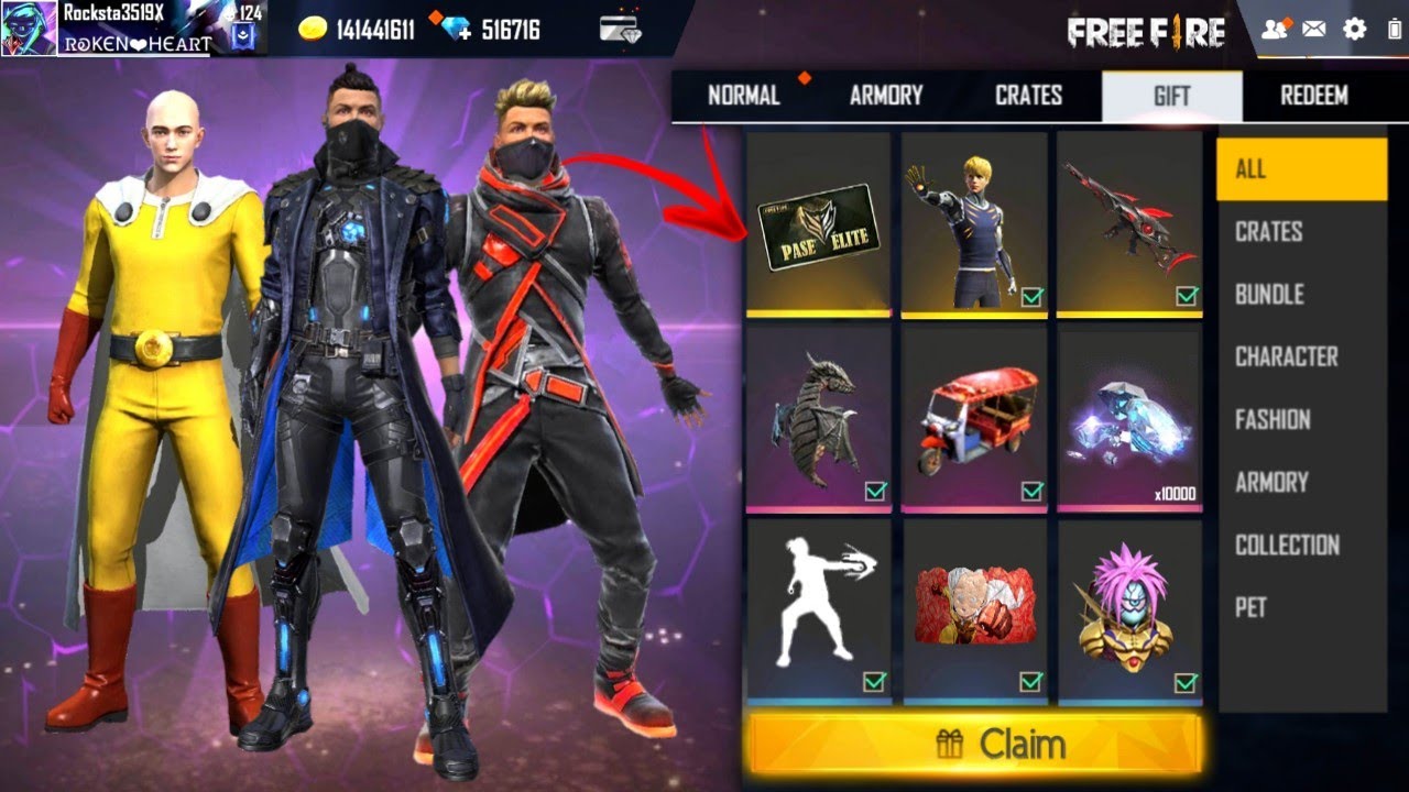 Buying 5000 Diamonds & DJ Alok In Subscriber Account 90% Discount In Mystery Shop -Garden Free Fire