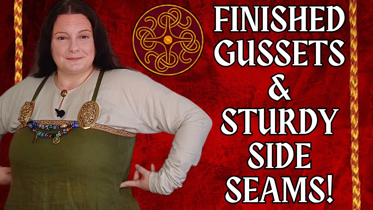 FINISH your GUSSETS and SECURE your SIDE-SEAMS with simple, functional  stiches that LAST!