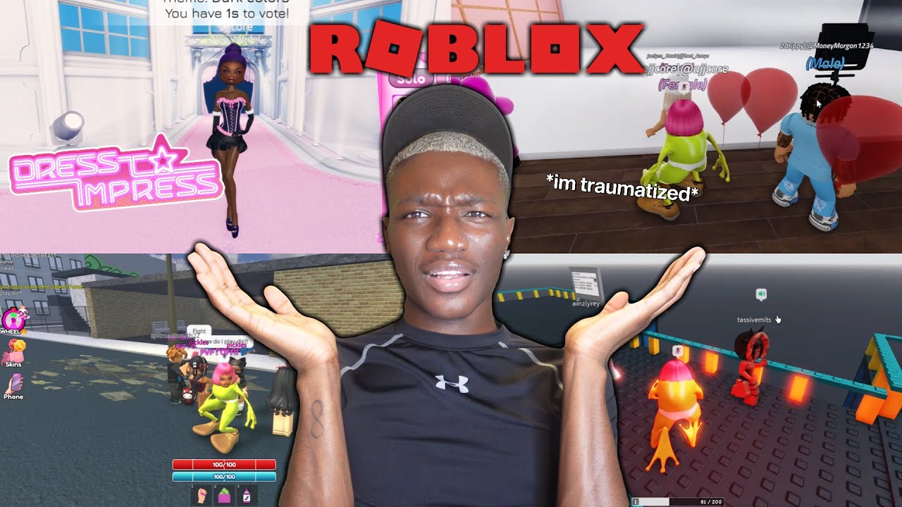 PLAYING ROBLOX FOR THE FIRST TIME… EVER! (VERY TRAUMATIZING)