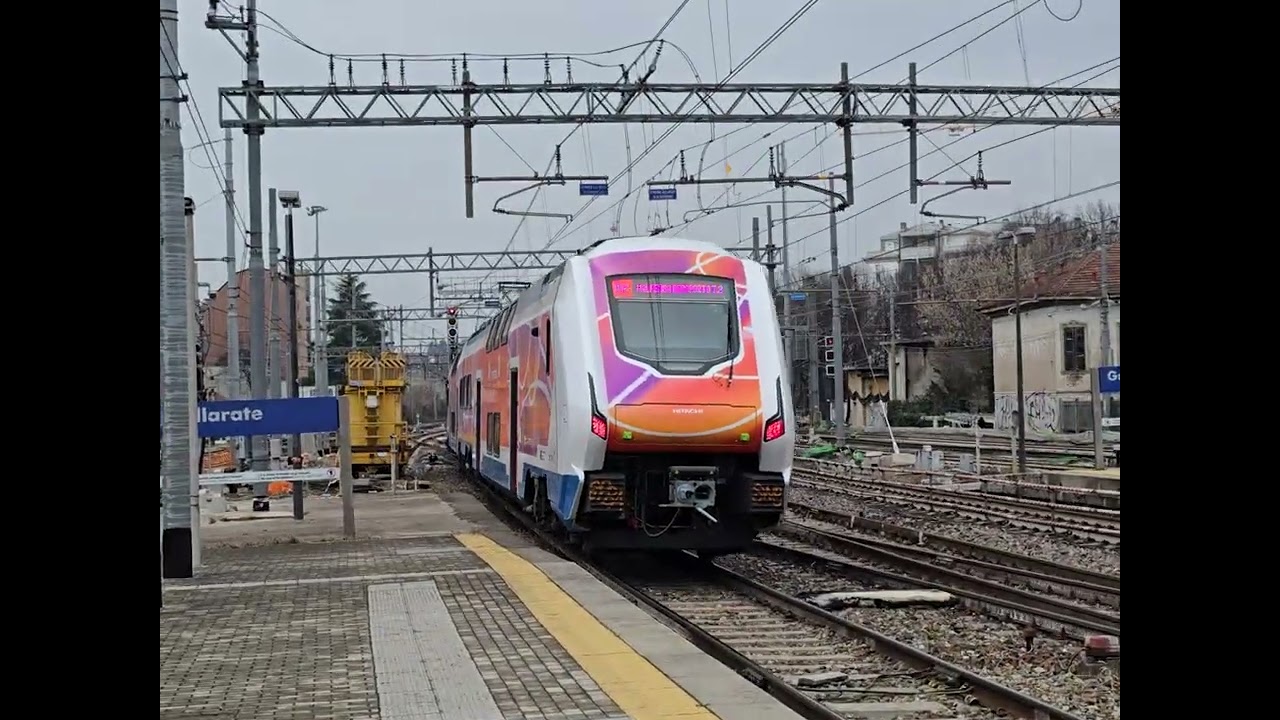 Il Malpensa Express arriva a Gallarate 