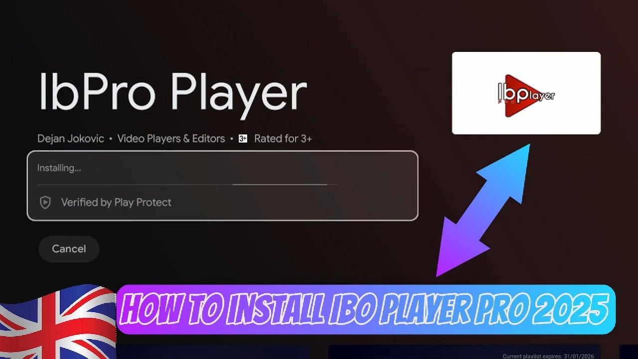 How to install Ibo Player Pro(IbPro Player) in Android TV, Android TV Box.