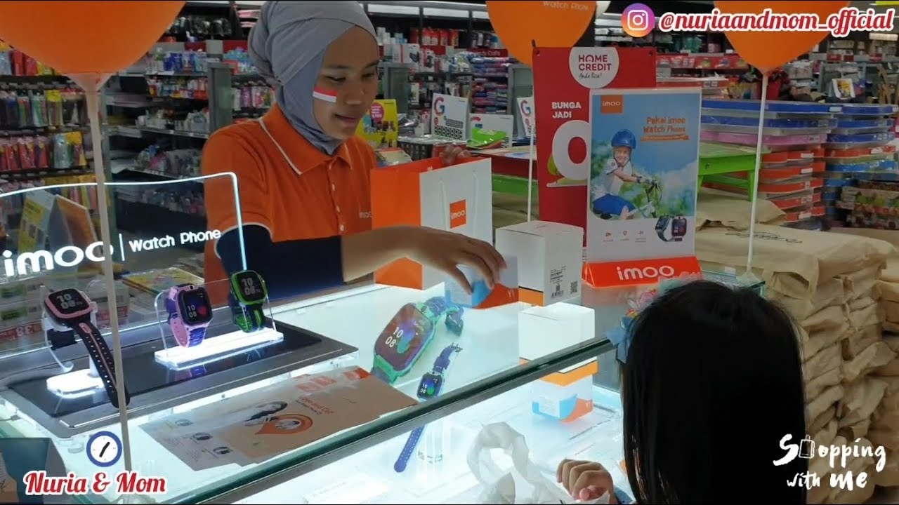 BORONG IMOO Z2, Z5, Y1& BUNNY HAT - MODUS NURIA BELI BUKU 😭😭😭 #imooindonesia #nuriaandmom