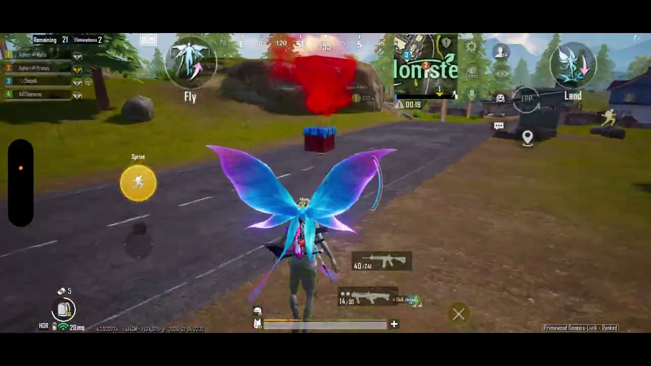BGMI Full Matches 1 Chicken Dinner 04/02/2026 (1Full Clutches with M249 Chicken Dinner)