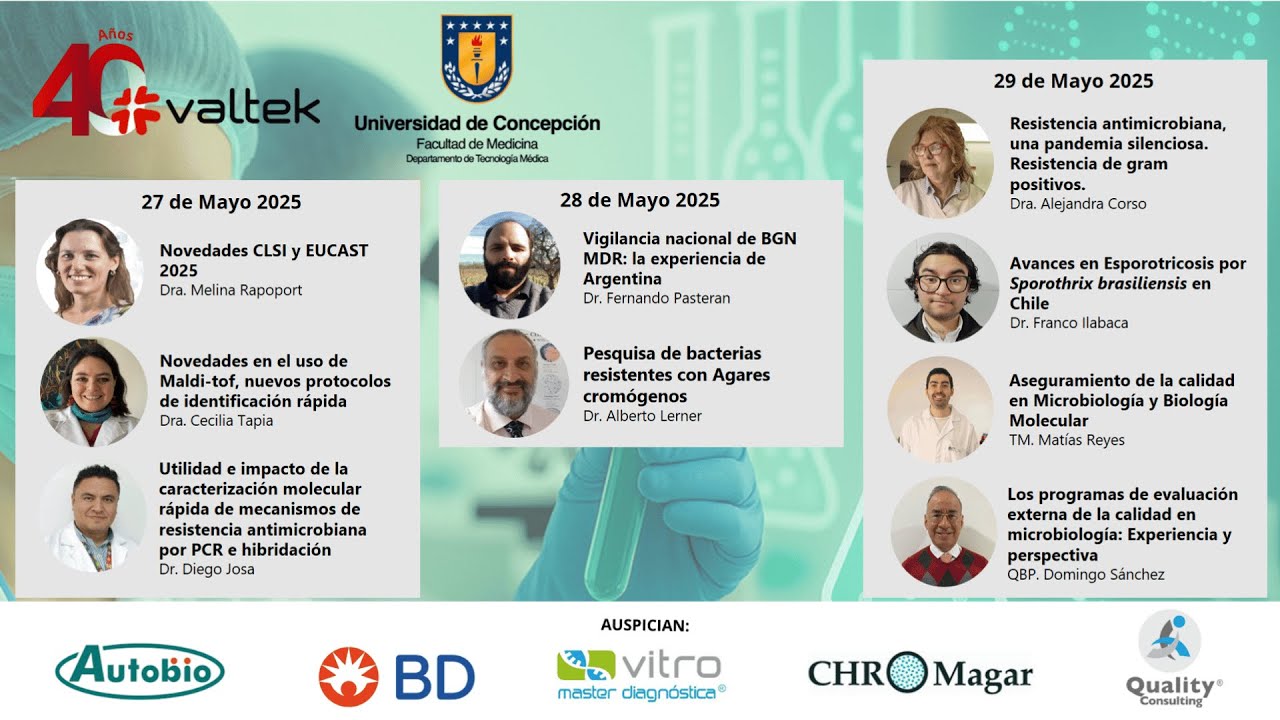Día 1: Curso de Actualización en Diagnóstico Microbiológico y RAM Edición 2025
