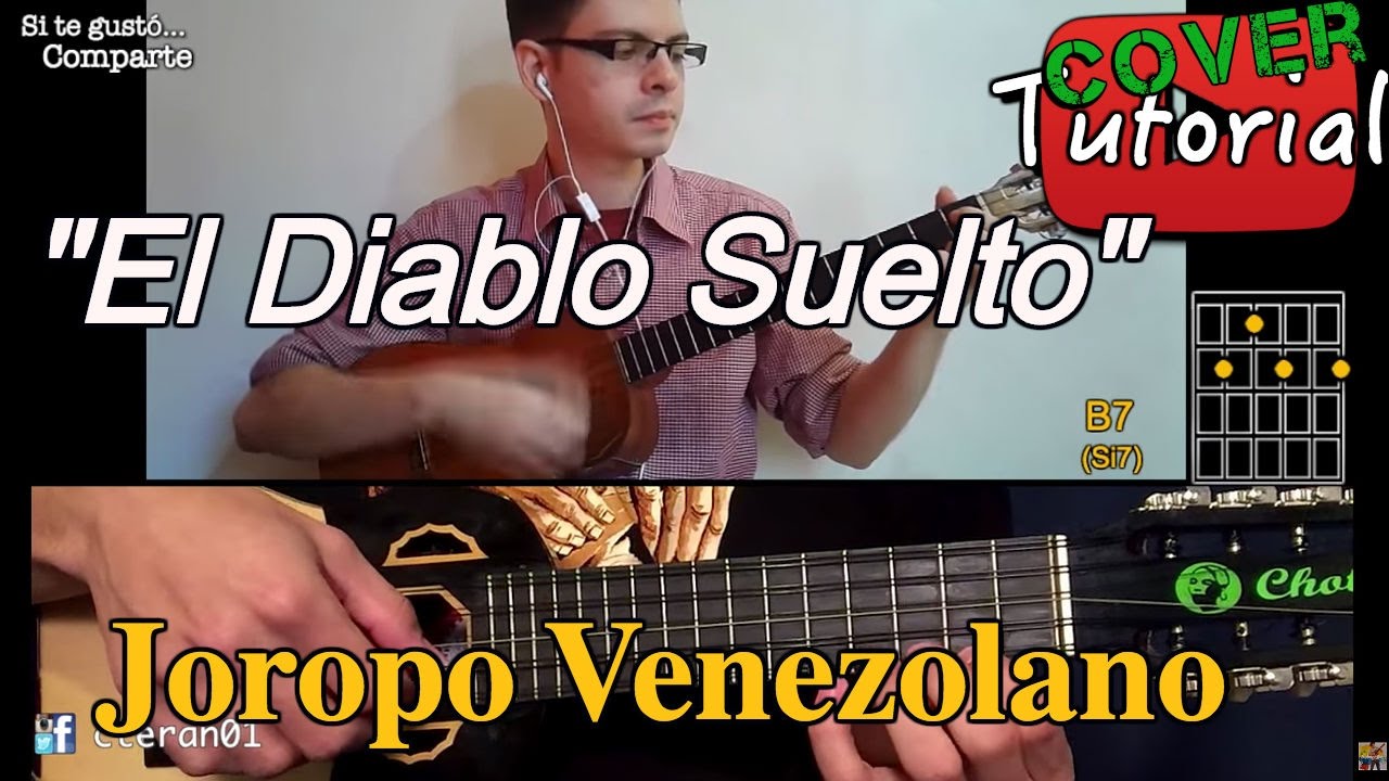 El Diablo Suelto - Charango y Cuatro Venezolano Cover/Tutorial Guitarra