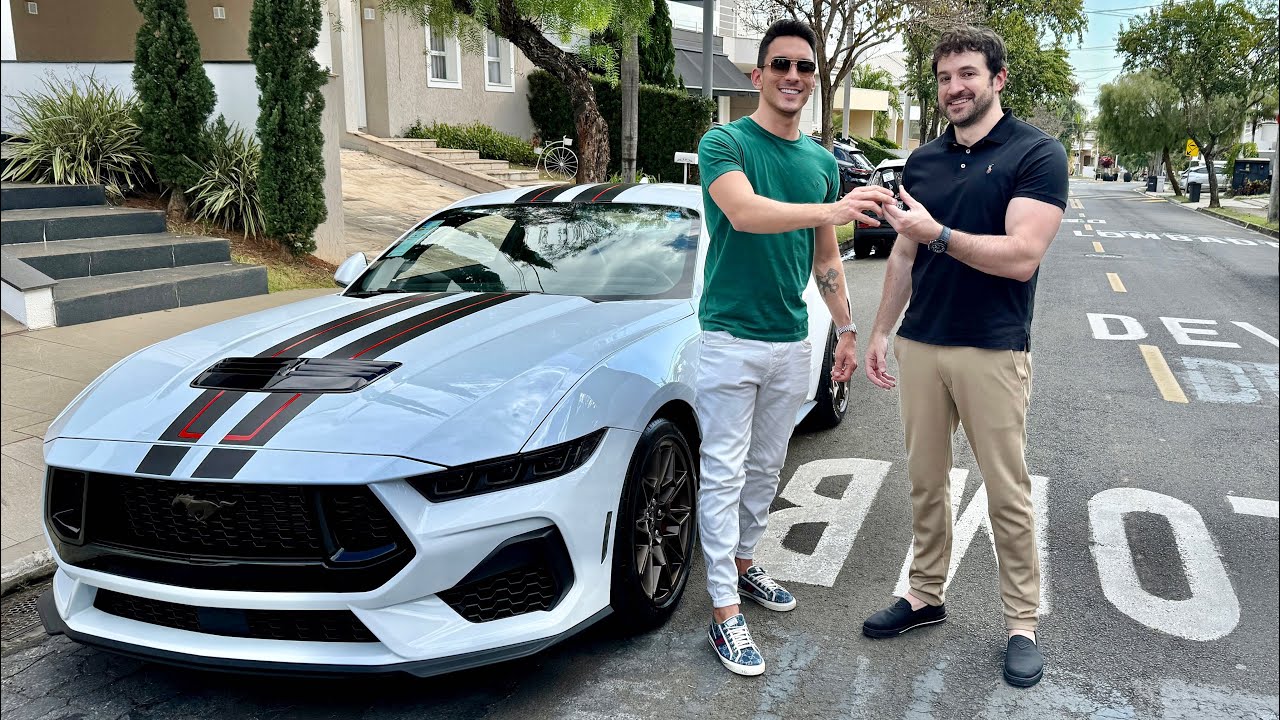 RECEBI O RAR&Iacute;SSIMO MUSTANG 2025 COM C&Acirc;MBIO MANUAL! 1/200 no Brasil 🇧🇷 