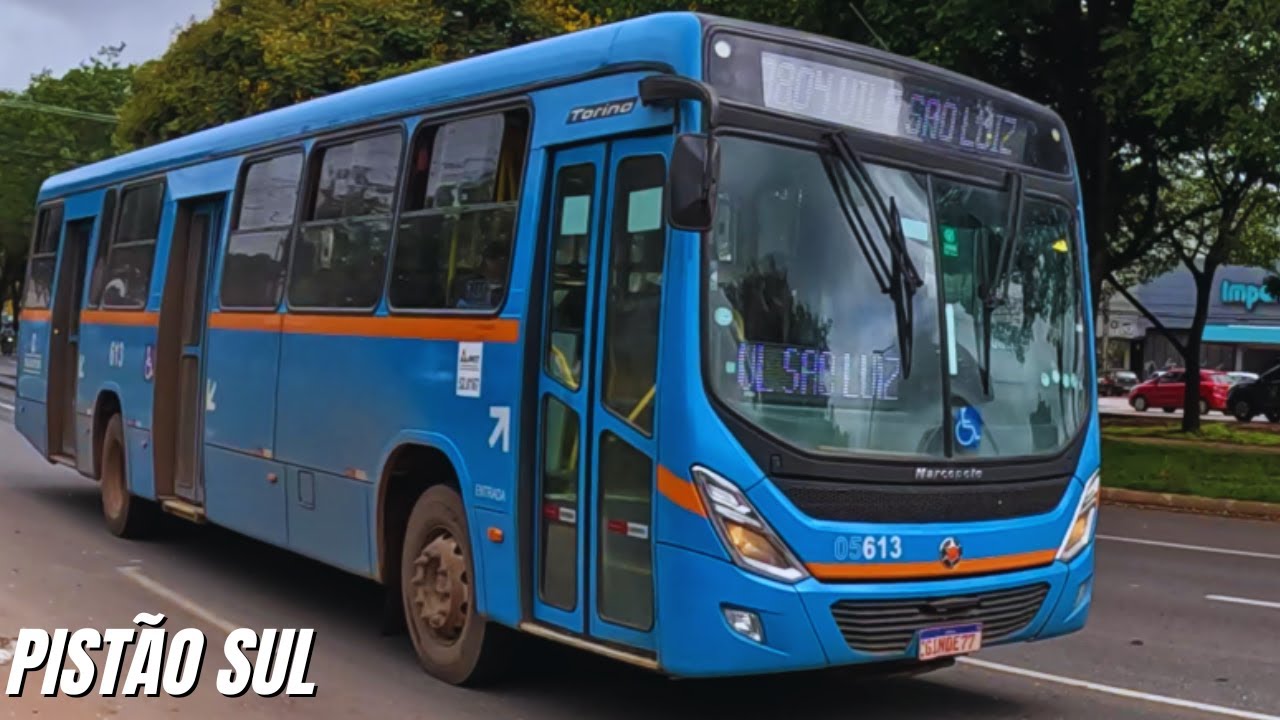 MOVIMENTAÇÃO DE ÔNIBUS NO PISTÃO SUL EM TAGUATINGA - DF