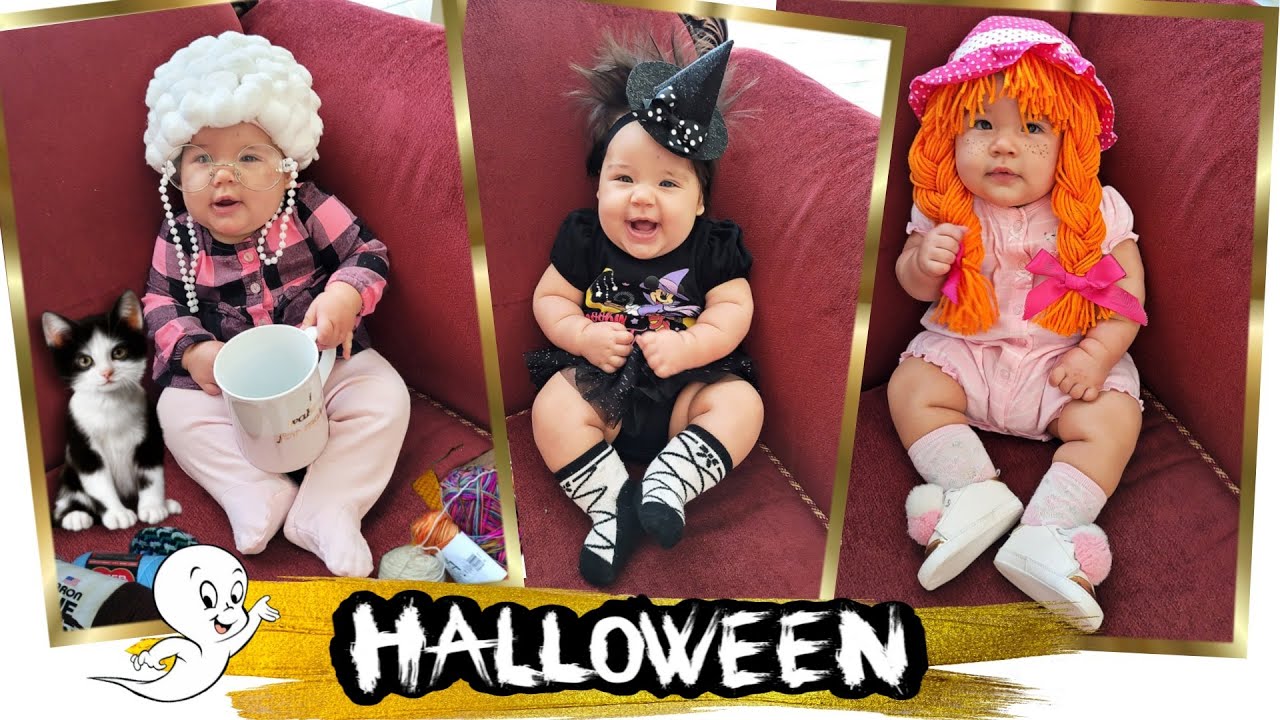 Disfraces para halloween faciles de Hacer en casa/disfraces para bebe ideas