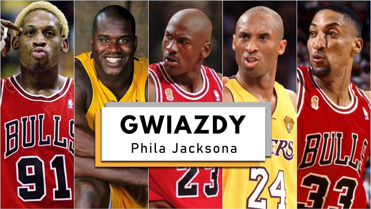 GWIAZDY PHILA JACKSONA ► tajemnice motywacji Jordana, Bryanta i Shaq'a