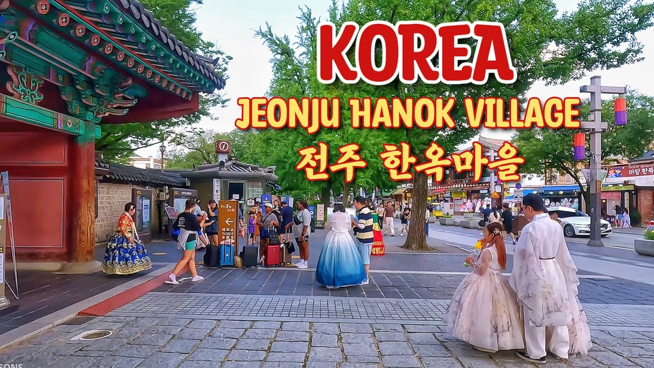 KOREA 4K | 전주 한옥마을 여기어때?! 골목 구석구석 파헤치기  | Walk around Jeonju Hanok Village