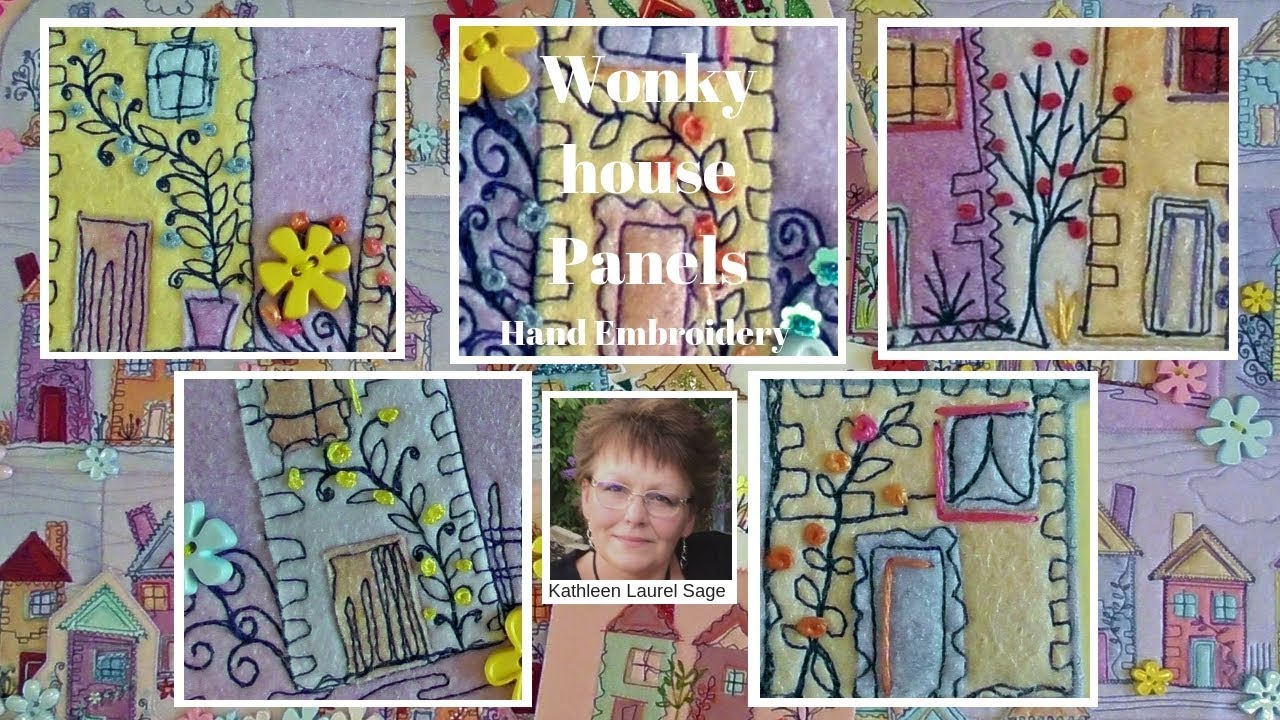 Wonky Panel- Hand Embellishment