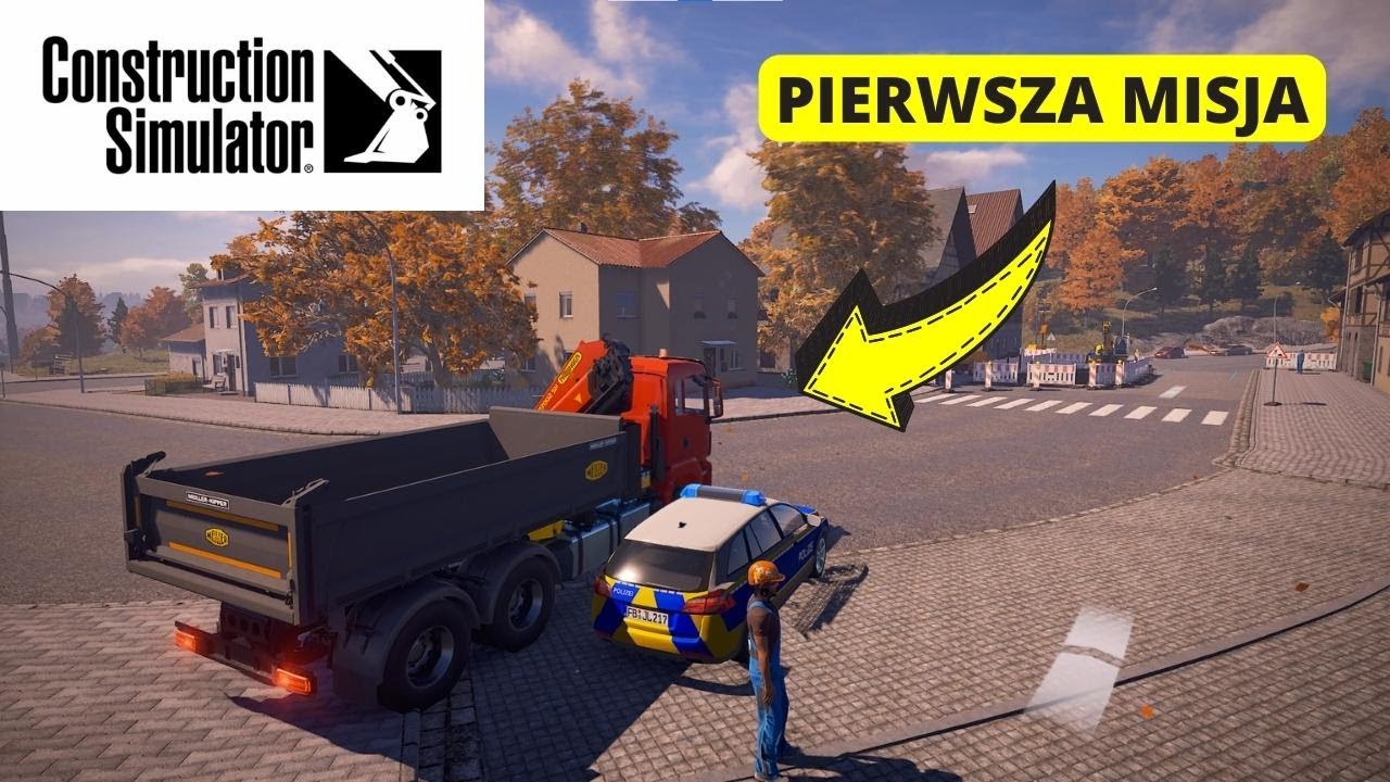 Rozpoczynam rozgrywkę w Construction Simulator 2022