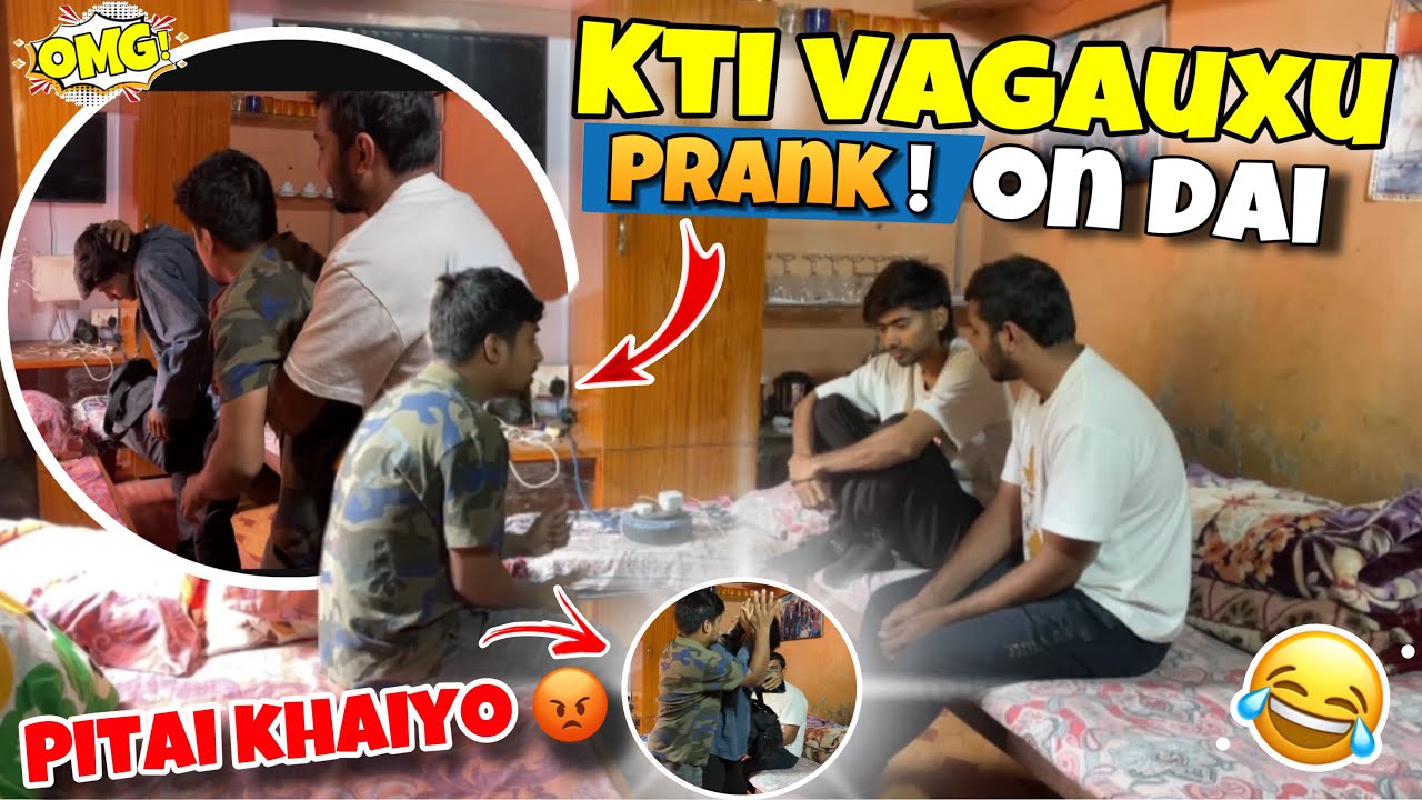 Dai lai prank garda yasto smma hunxa vanni socheko thiyana 😭 || pitai jo khaya 😡 || mhs vlogs